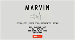 Desktop Screenshot of chezmarvin.com